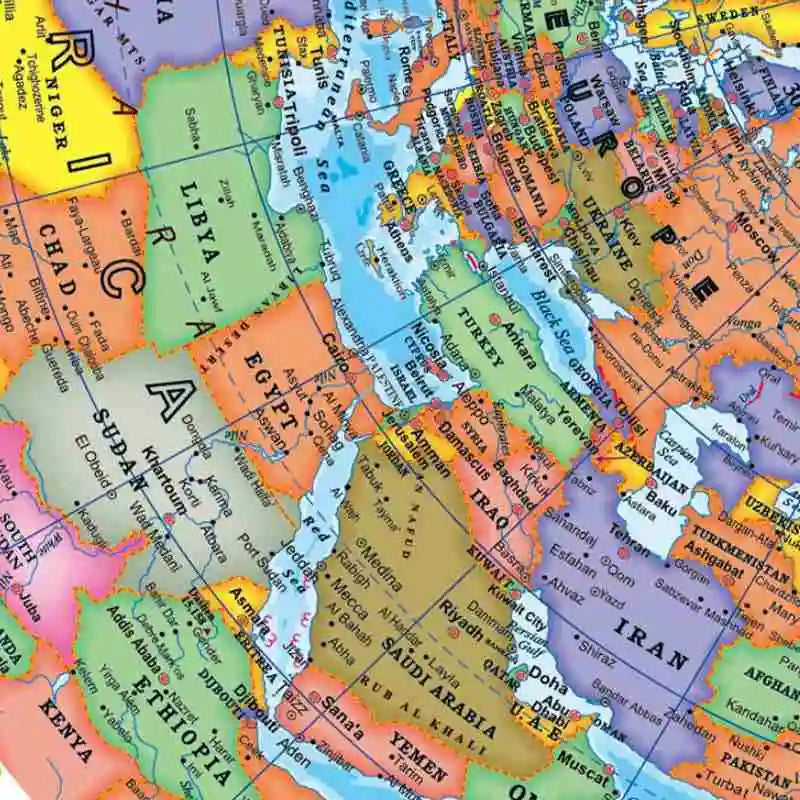 Globe Terrestre Intéractif Anglais