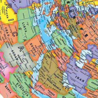 Globe Terrestre Intéractif Anglais