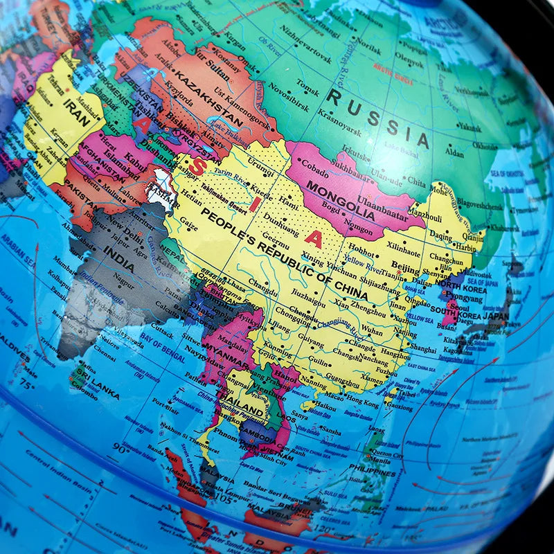 Globe Terrestre Intéractif Anglais