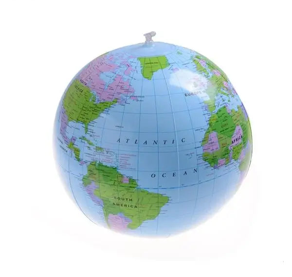 Globe Terrestre Gonflable Éducatif