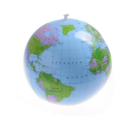 Globe Terrestre Gonflable Éducatif